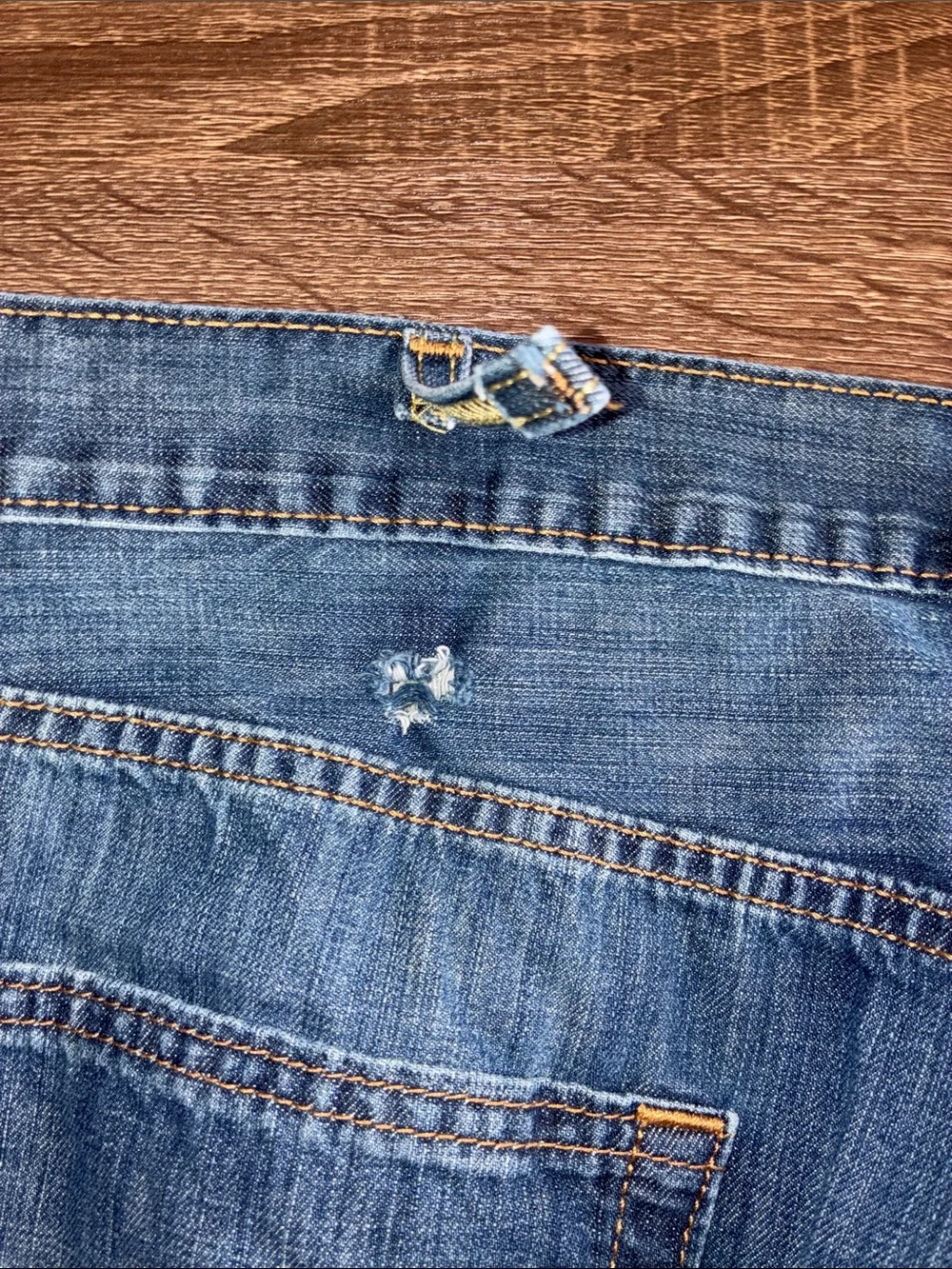 Levi’s 38x32 Used Men's Blue Denim 527 Jeans